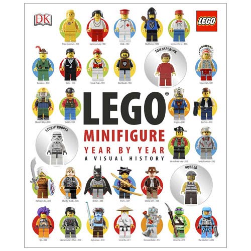 LEGO Minifigure Year by Year Visual History Hardcover Book